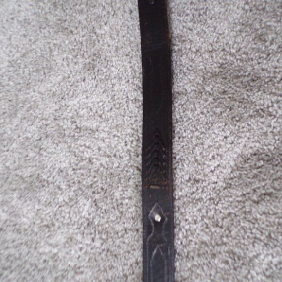 Nocona leather belt 38 - Picture 6 of 7